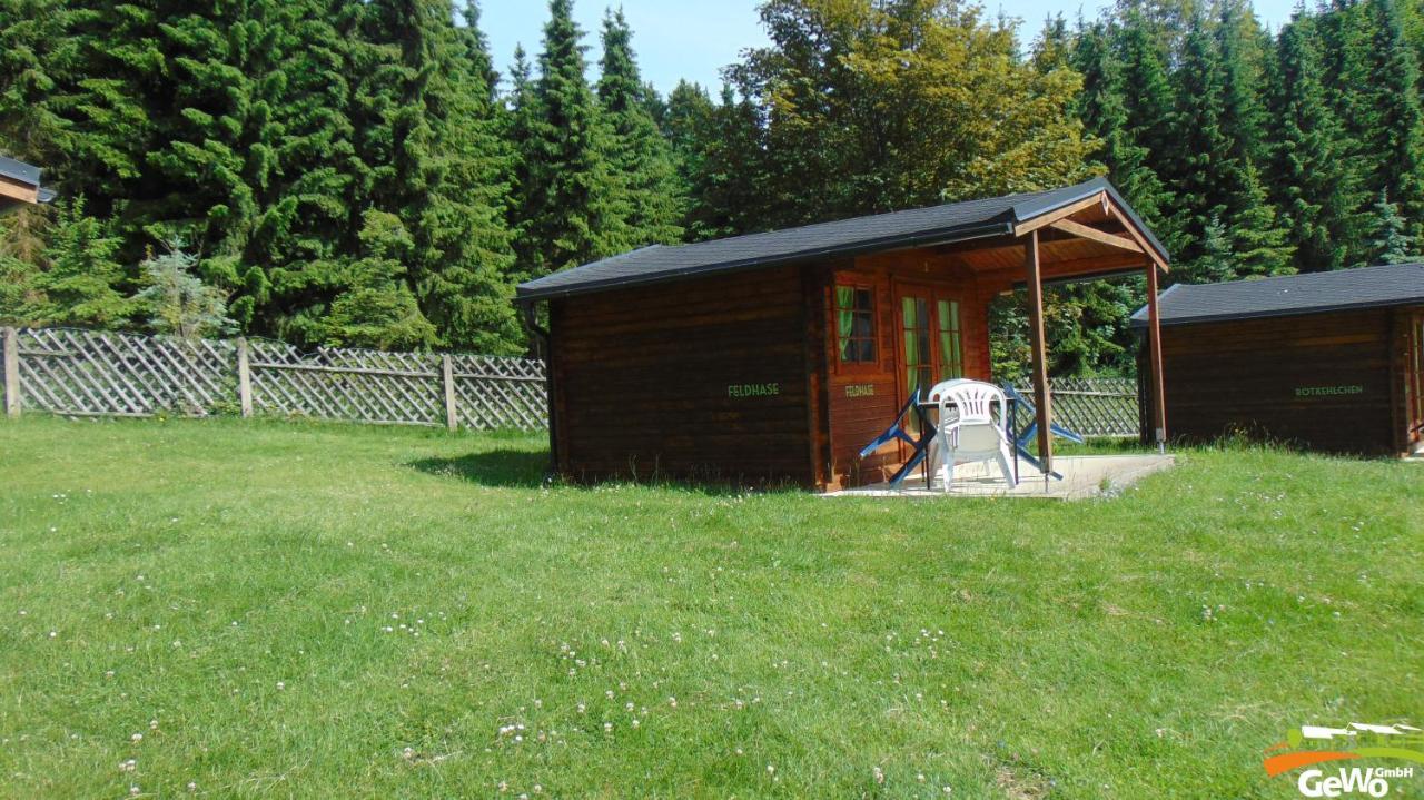 Blockhuette Am Kegelsberg Gelenau Exterior foto