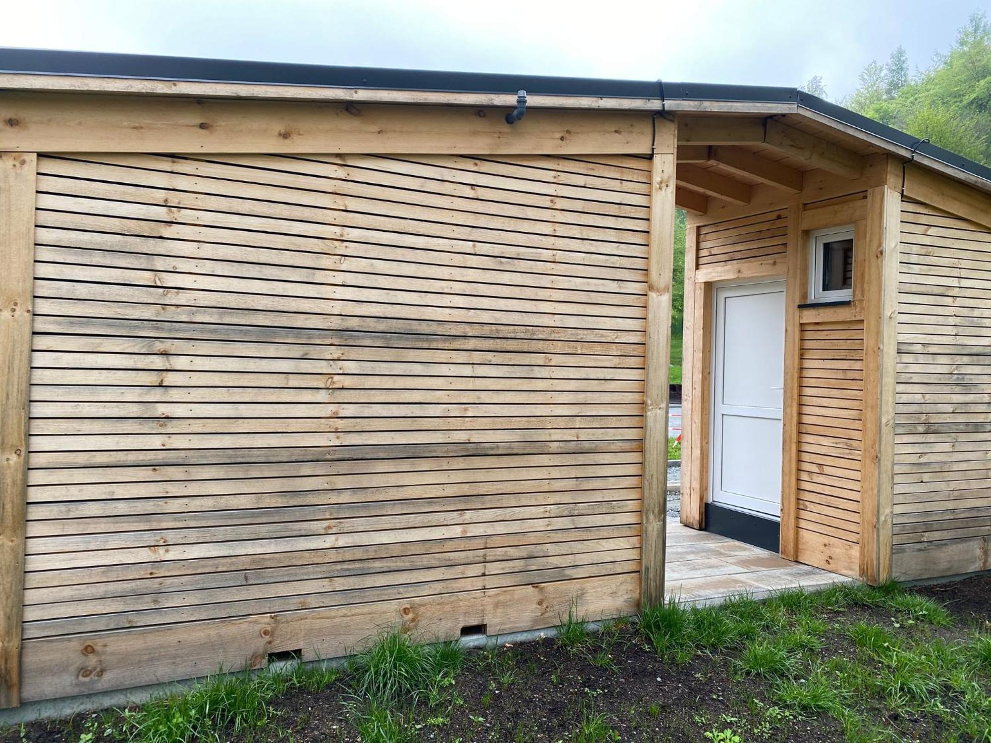 Blockhuette Am Kegelsberg Gelenau Exterior foto